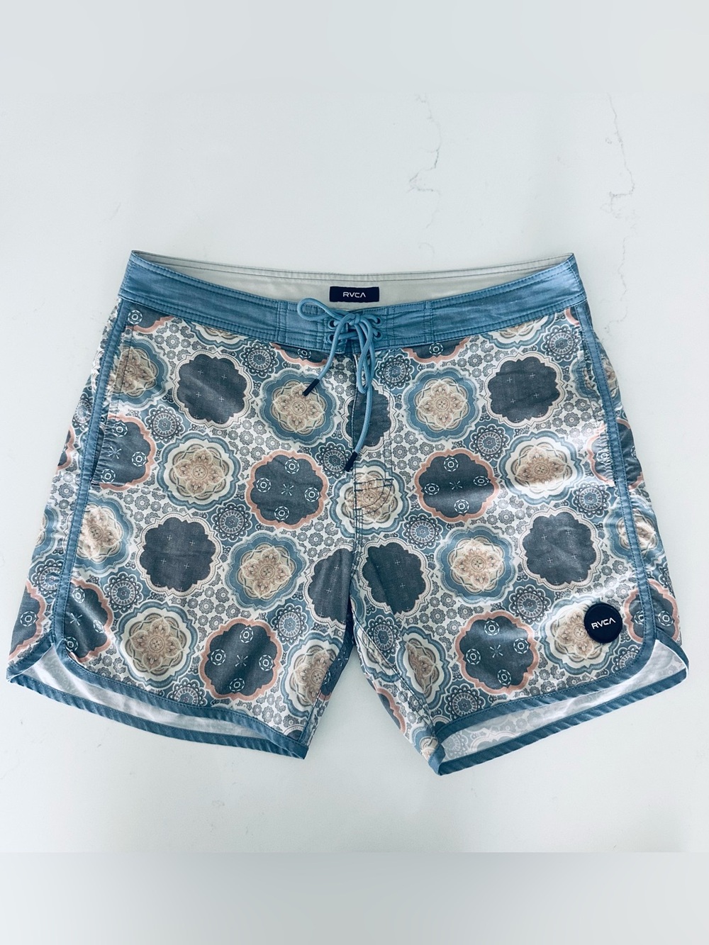 RVCA Blue Mandala Board Shorts